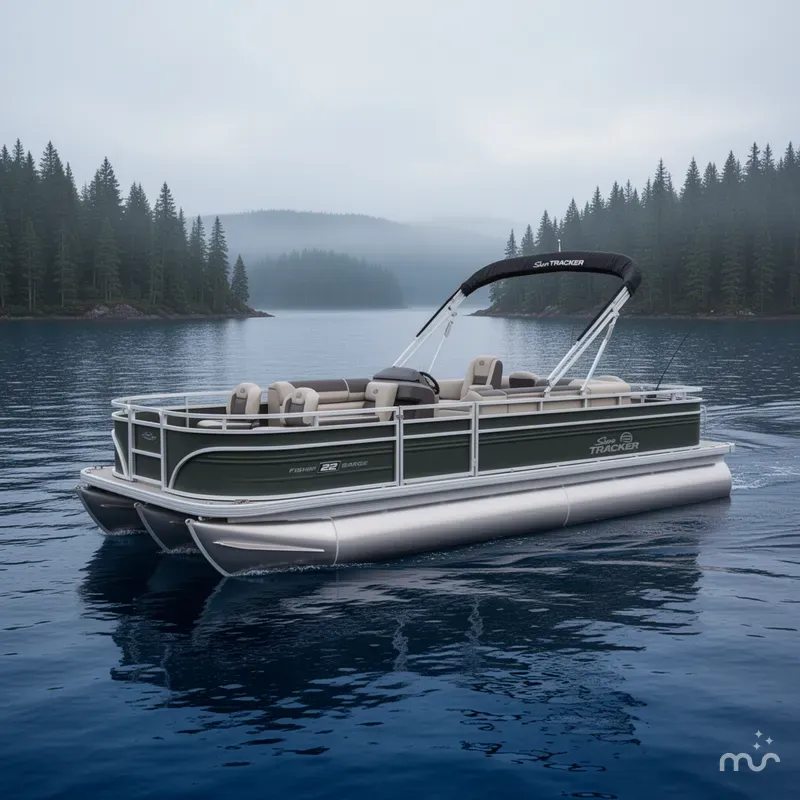 The Image of Sun Tracker Fishin' Barge 22 DLX 2026 - 0
