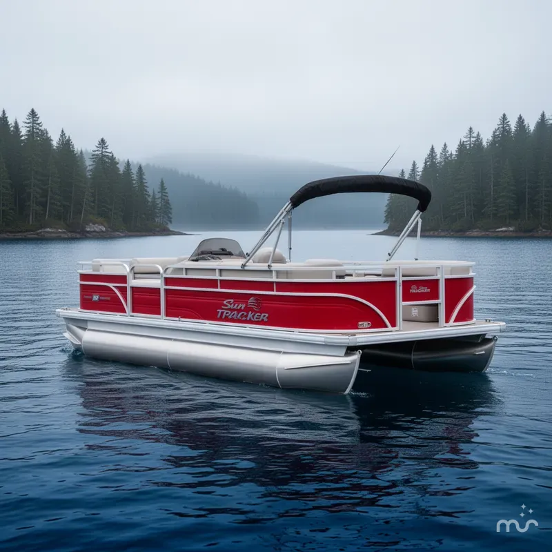 Slide: The Image of Sun Tracker Fishin' Barge 22 DLX 2026 - 3
