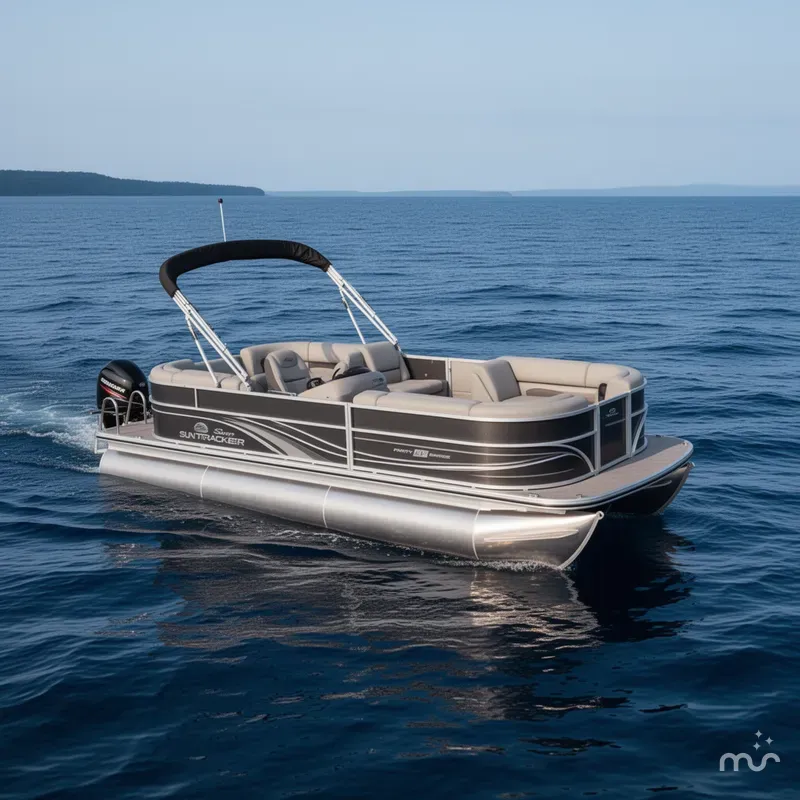 Slide: The Image of Sun Tracker Party Barge 22 XP3 2026 - 0