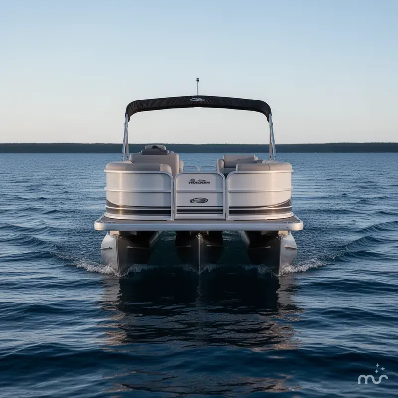 Slide: The Image of Sun Tracker Party Barge 22 XP3 2026 - 2