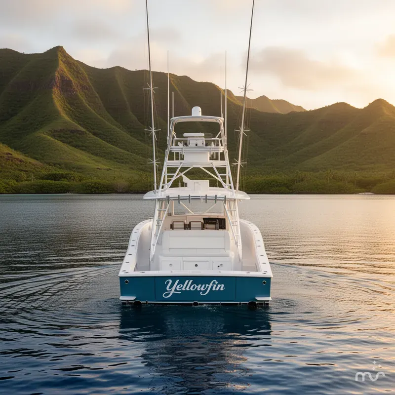 Slide: The Image of Yellowfin 42 Offshore 2024 - 3
