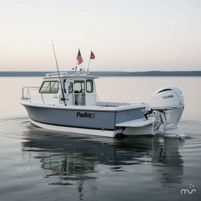 Slide: The Image of Parker Marine 227 Explorer 2026 - 2
