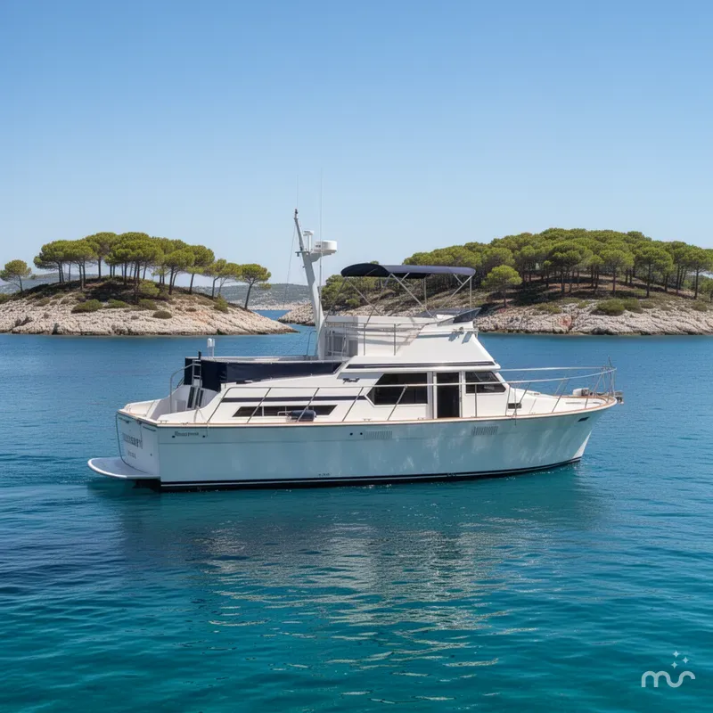 The Image of Tollycraft 40 Tri-Cabin Motor Yacht 1974 - 0