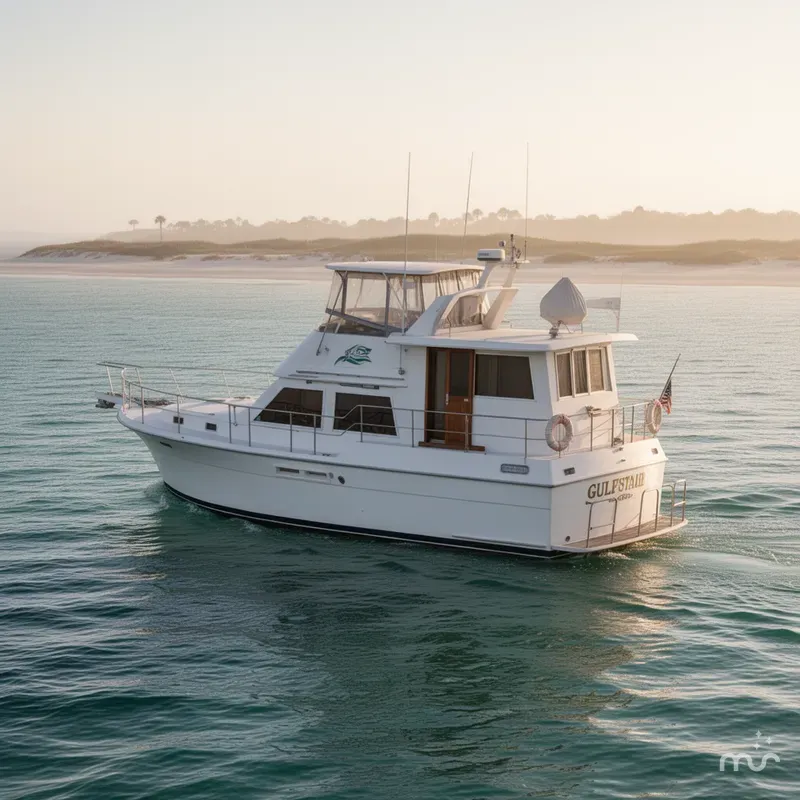 Slide: The Image of Gulfstar 44 Motor Yacht 1985 - 0
