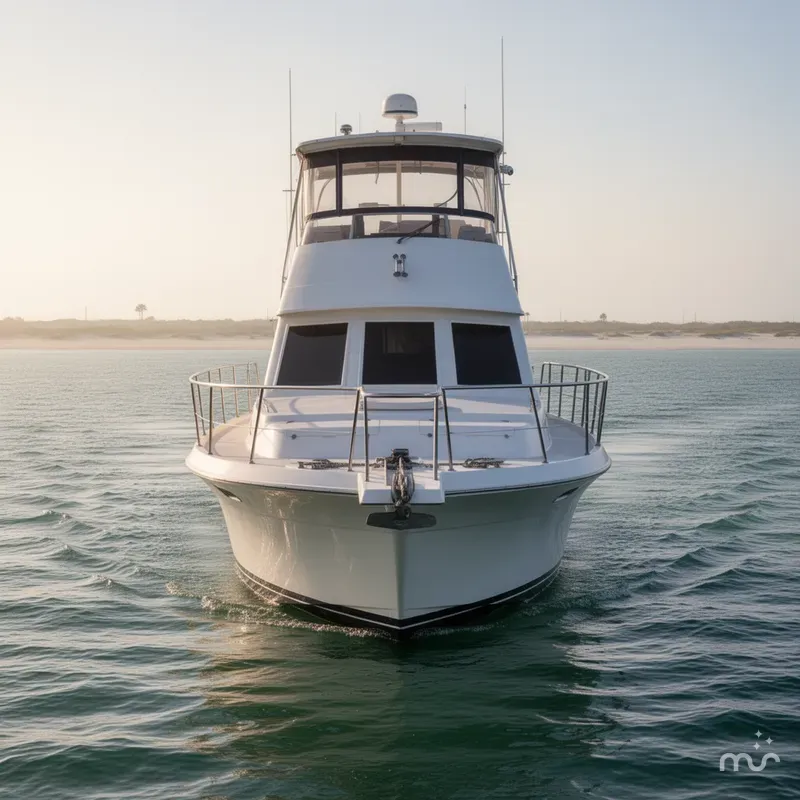 Slide: The Image of Gulfstar 44 Motor Yacht 1985 - 1