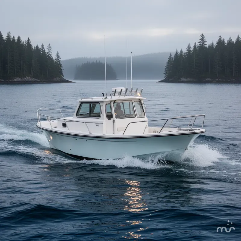 Slide: The Image of Parker Marine 2120 Sport Cabin 2016 - 4