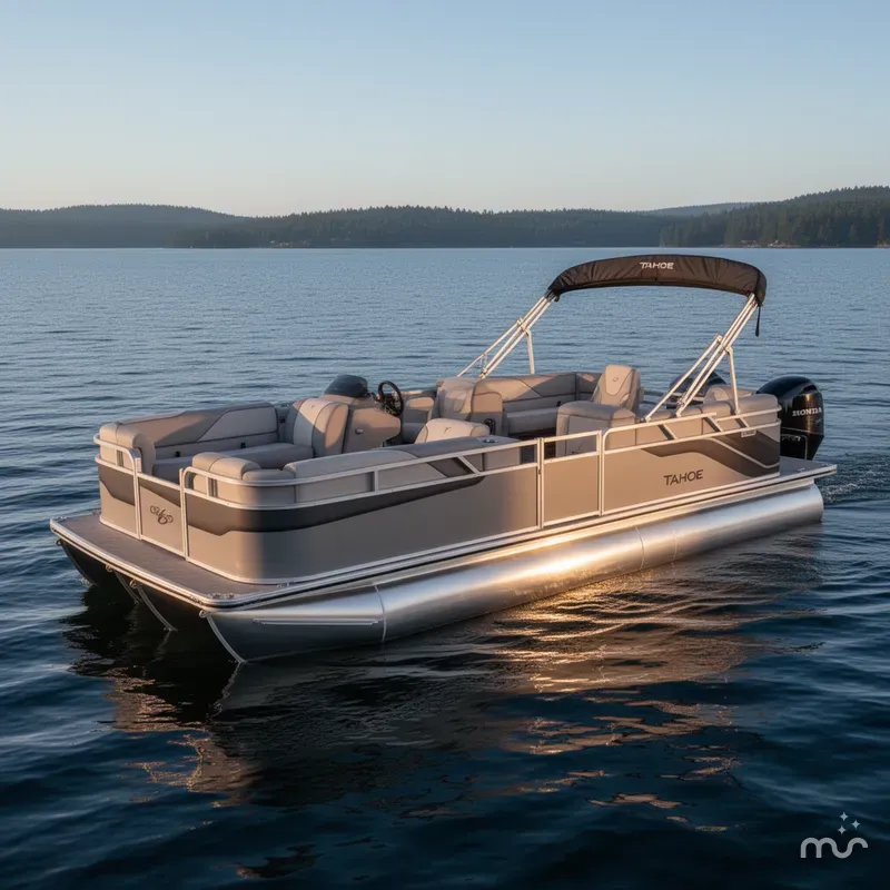 Slide: The Image of Tahoe Sport 2180 Quad Lounge & Honda 4-Stroke EFI 2026 - 1