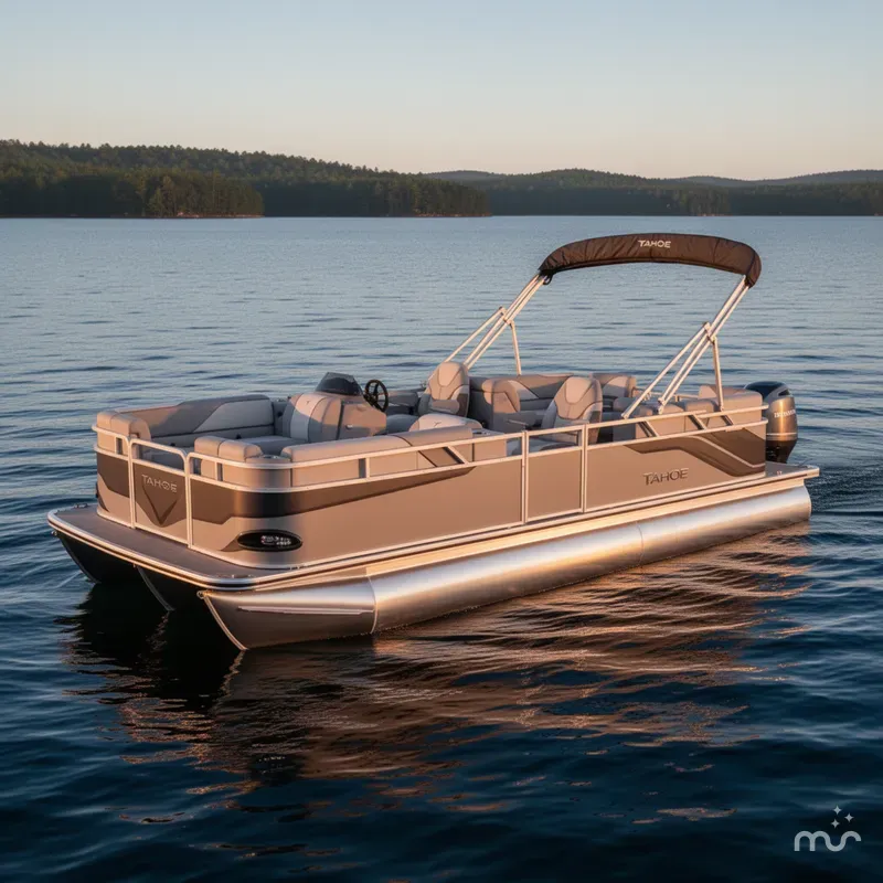 Slide: The Image of Tahoe Sport 2180 Quad Lounge & Honda 4-Stroke EFI 2026 - 2