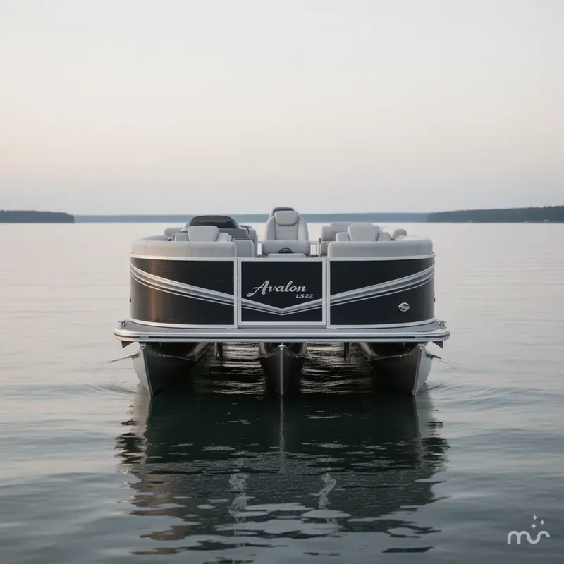 Slide: The Image of Avalon LSZ 23' Quad Lounge Triple-Toon 2026 - 1