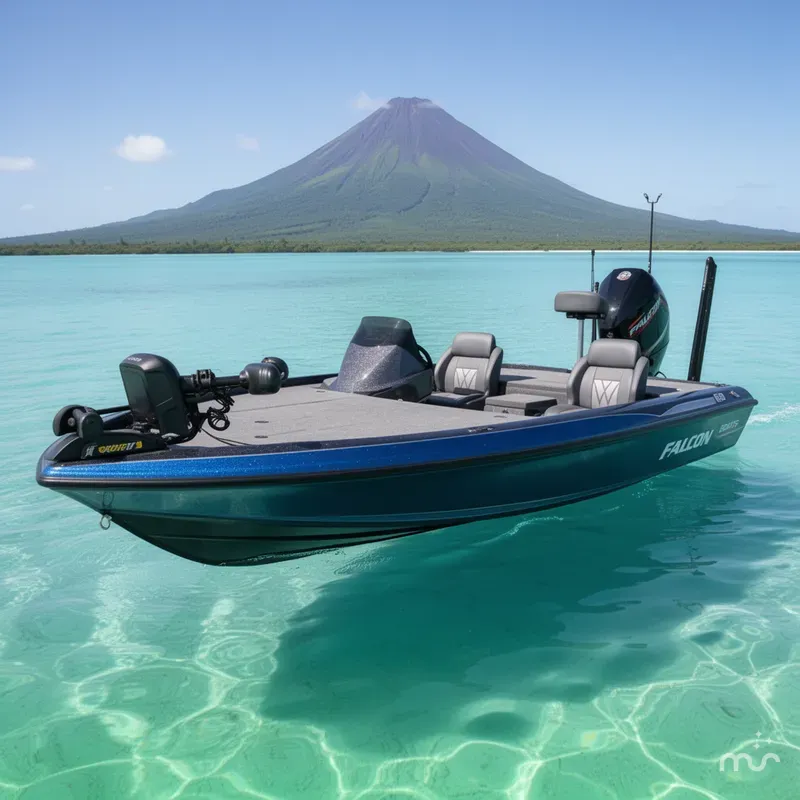 Slide: The Image of Falcon Boats F-205 2026 - 2