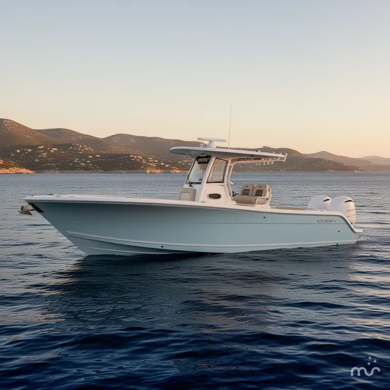 Slide: The Image of Cobia 285 Center Console 2026 - 2