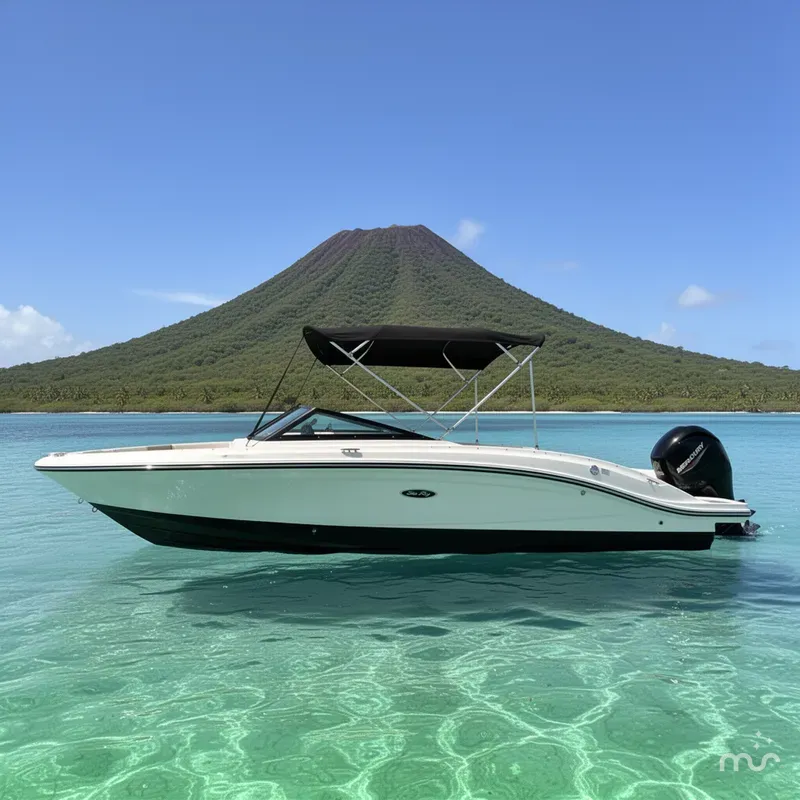 Slide: The Image of Sea Ray SPX 210 Outboard 2023 - 2