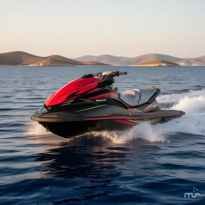 Slide: The Image of Kawasaki Jetski STX 160LX 2025 - 2