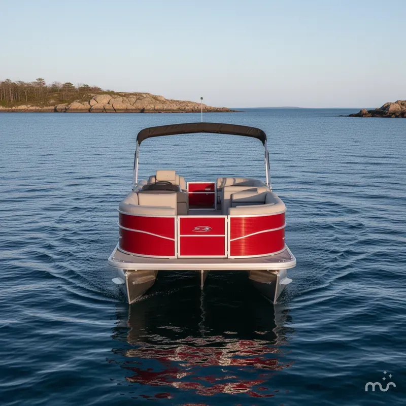 Slide: The Image of Sun Tracker Party Barge 22 DLX 2026 - 3