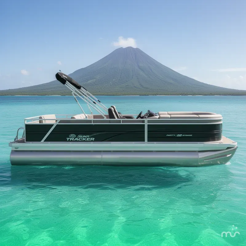 Slide: The Image of Sun Tracker Party Barge 22 RF XP3 2026 - 2