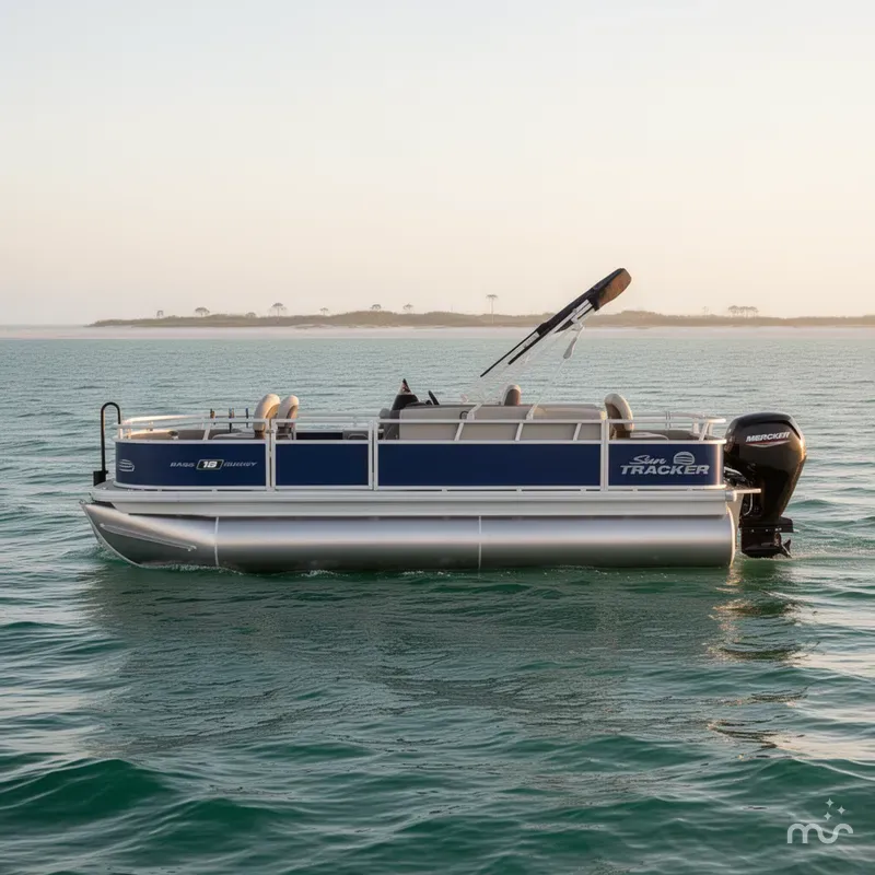 Slide: The Image of Sun Tracker Bass Buggy 18 DLX 2026 - 1