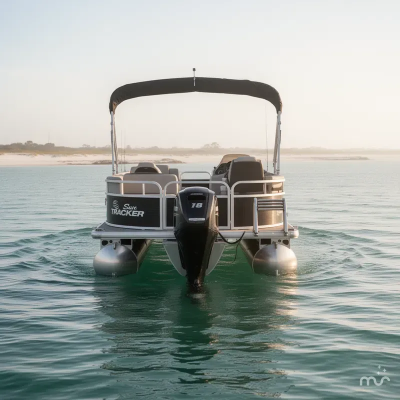 Slide: The Image of Sun Tracker Bass Buggy 18 DLX 2026 - 2