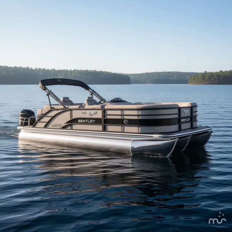 Slide: The Image of Bentley Pontoons Legacy 223 Swingback 2026 - 0
