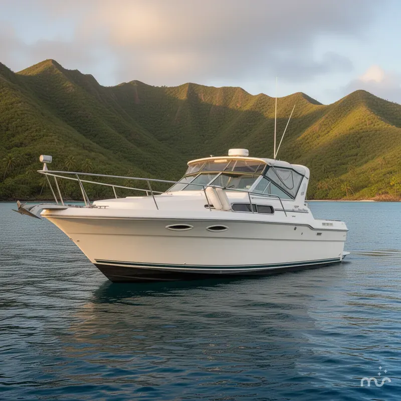 Slide: The Image of Sea Ray 300 Weekender 1988 - 2