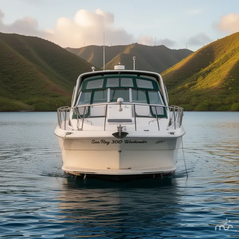 Slide: The Image of Sea Ray 300 Weekender 1988 - 3