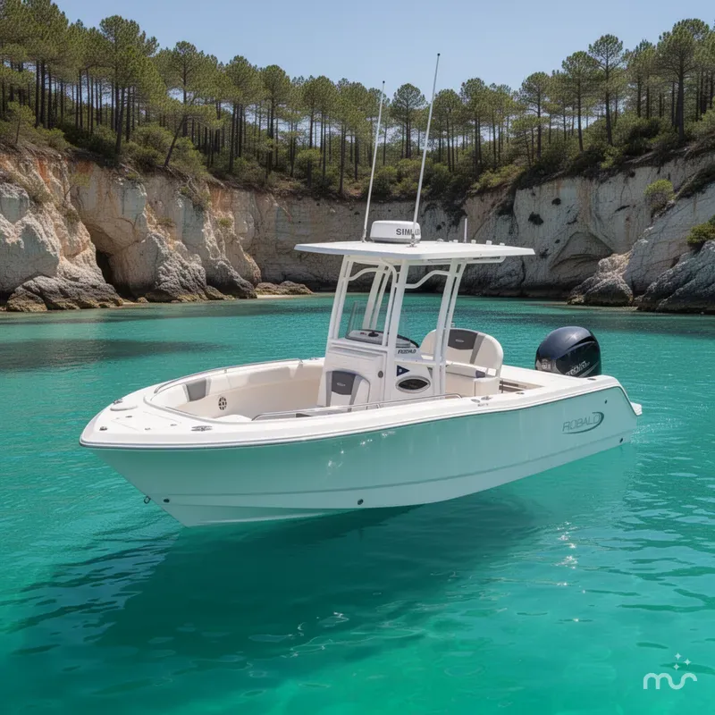 Slide: The Image of Robalo R230 Center Console 2022 - 2