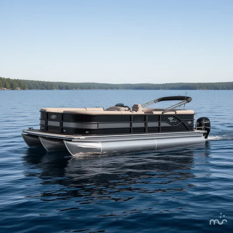 Slide: The Image of Bentley Pontoons Legacy 243 Swingback 2026 - 0