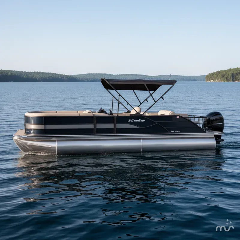 Slide: The Image of Bentley Pontoons Legacy 243 Swingback 2026 - 1