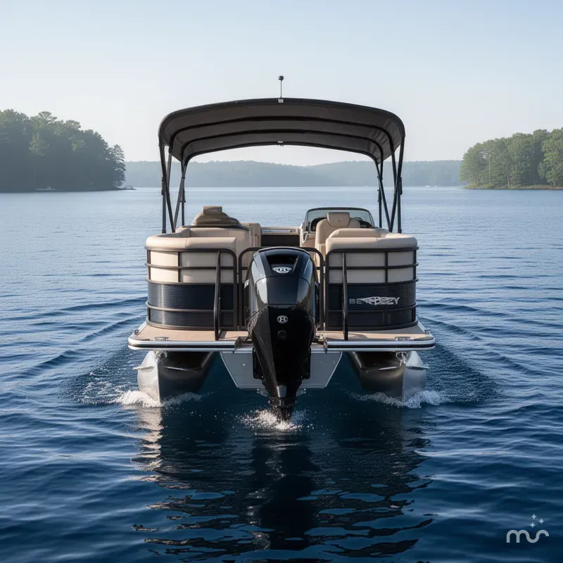 Slide: The Image of Bentley Pontoons Legacy 243 Swingback 2026 - 2