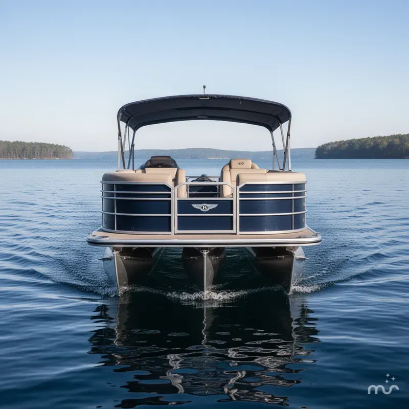 Slide: The Image of Bentley Pontoons Legacy 243 Swingback 2026 - 3