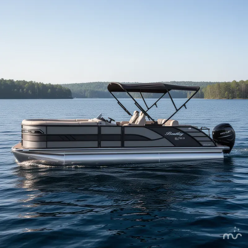 Slide: The Image of Bentley Pontoons Elite 223 Swingback 2026 - 0