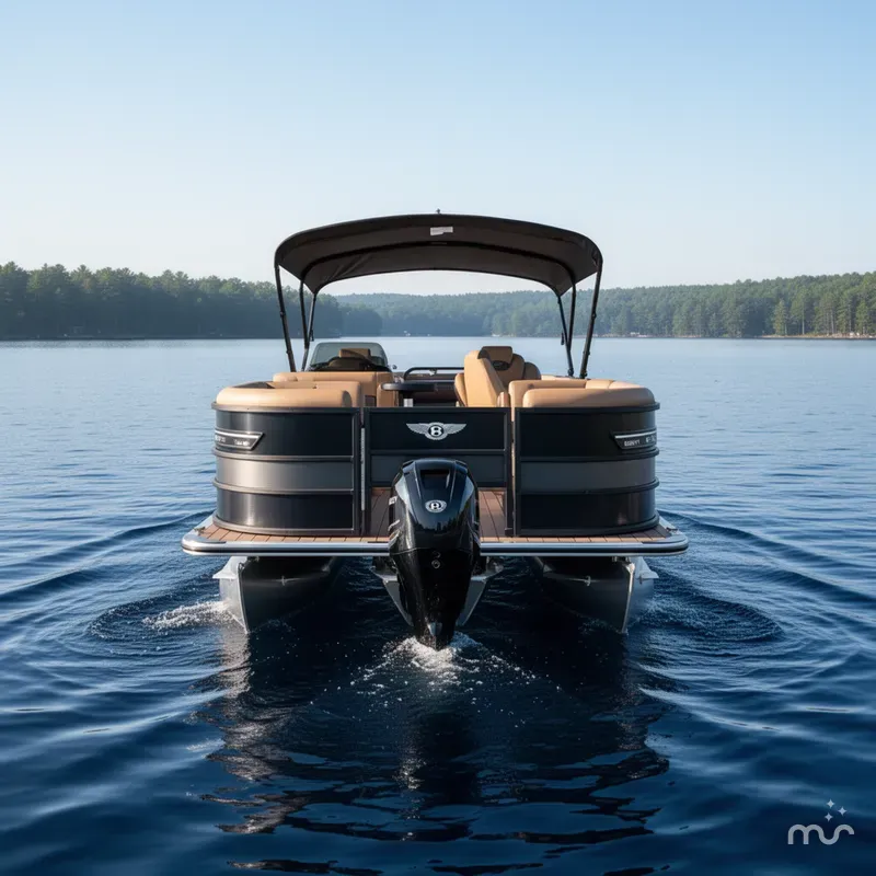 Slide: The Image of Bentley Pontoons Elite 223 Swingback 2026 - 1