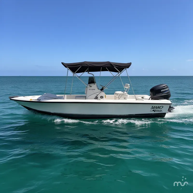 Slide: The Image of Mako Pro Skiff 21 CC 1999 - 1