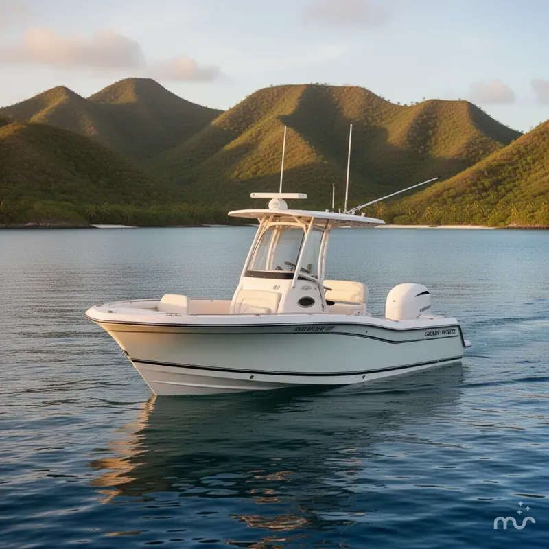 Slide: The Image of Grady-White Fisherman 216 2024 - 2