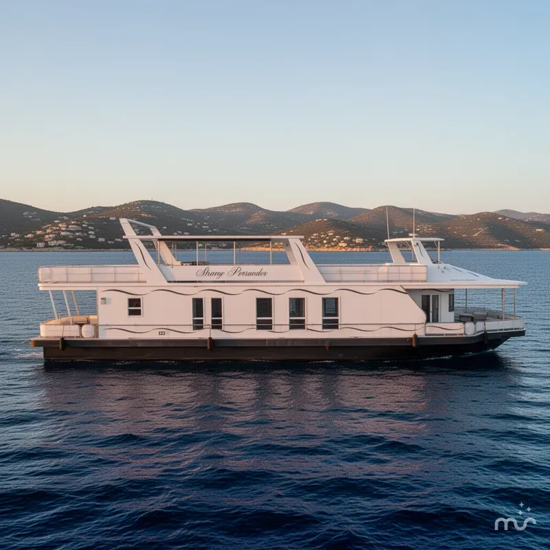 Slide: The Image of Sharpe 18x90 Houseboat 2007 - 2