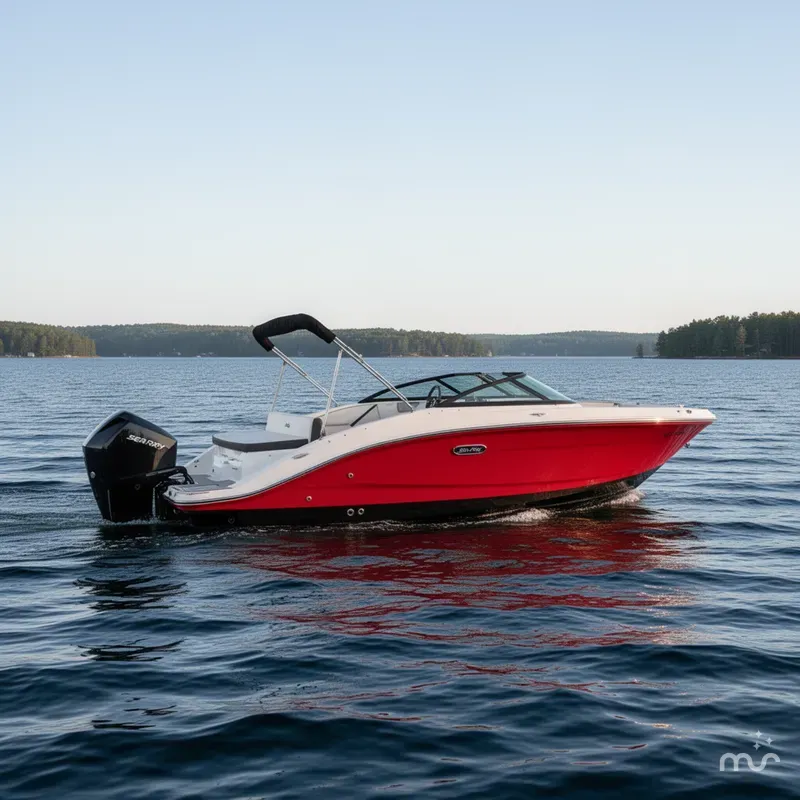 Slide: The Image of Sea Ray SPX 210 Outboard 2026 - 2