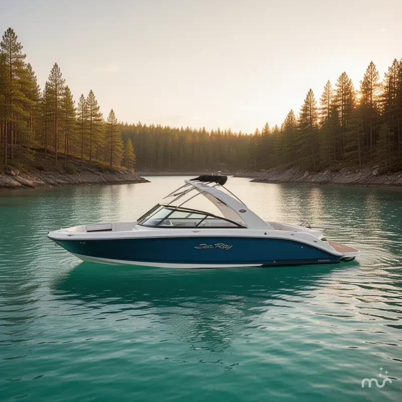 Slide: The Image of Sea Ray SDX 230 2026 - 2