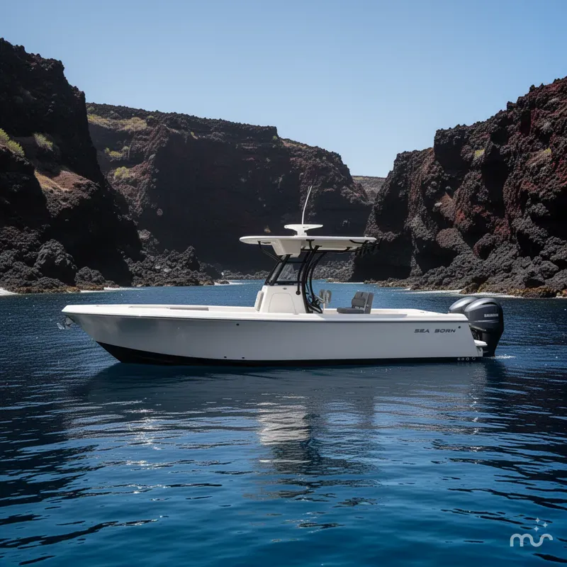Slide: The Image of Sea Born LX26 Center Console 2026 - 4