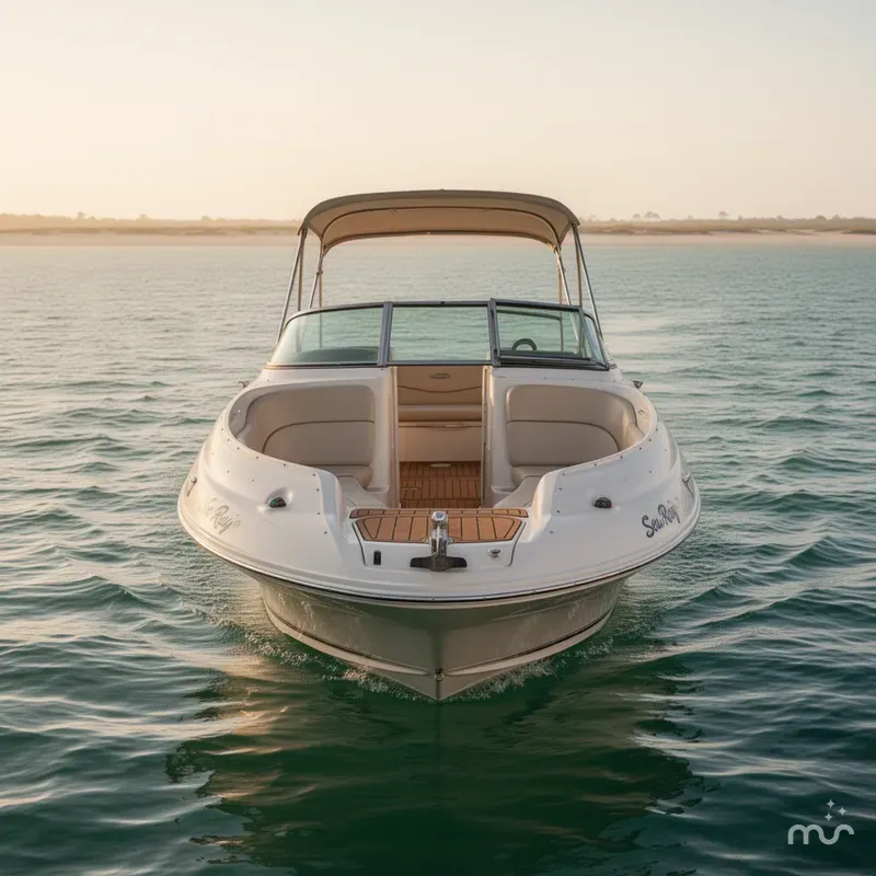 Slide: The Image of Sea Ray 240 Sundeck 2000 - 1