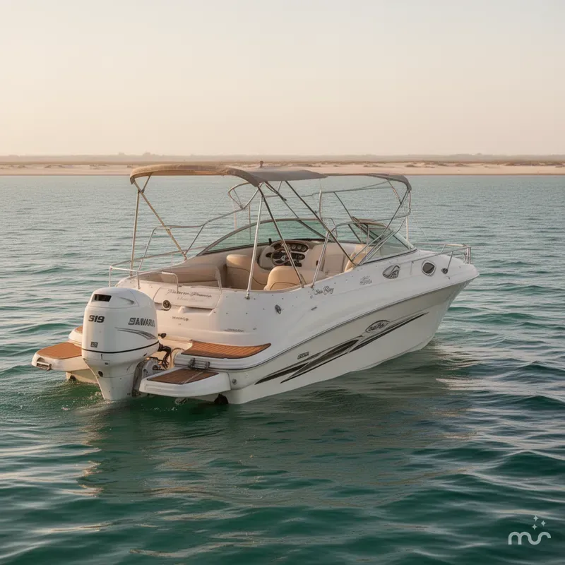 Slide: The Image of Sea Ray 240 Sundeck 2000 - 2