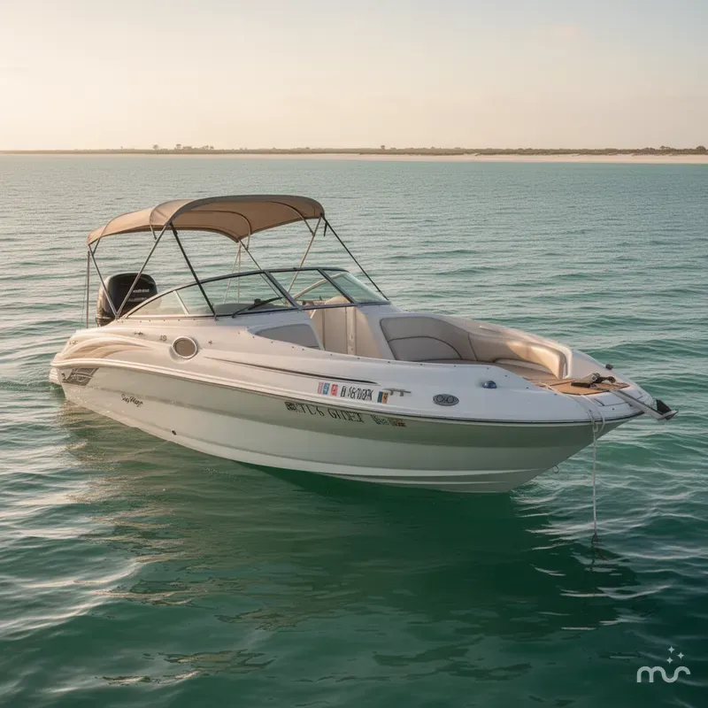 Slide: The Image of Sea Ray 240 Sundeck 2000 - 3