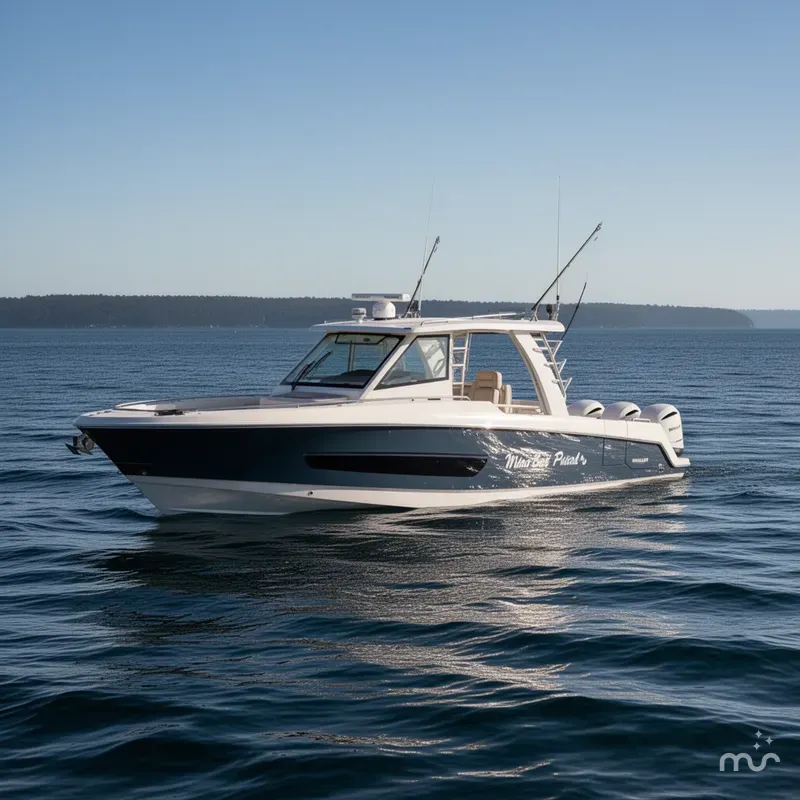 Slide: The Image of Boston Whaler 420 Outrage 2020 - 2