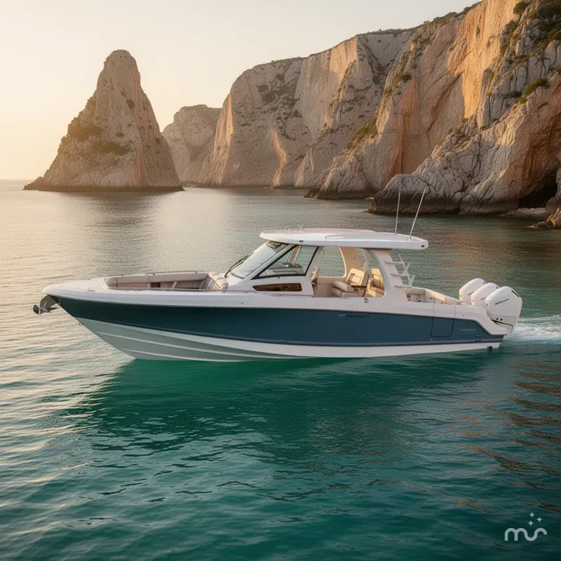 Slide: The Image of Boston Whaler 350 Realm 2027 - 2
