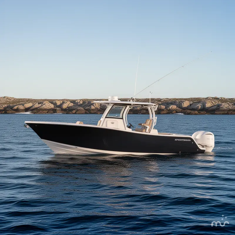 Slide: The Image of Sportsman Open 302 Center Console 2026 - 2