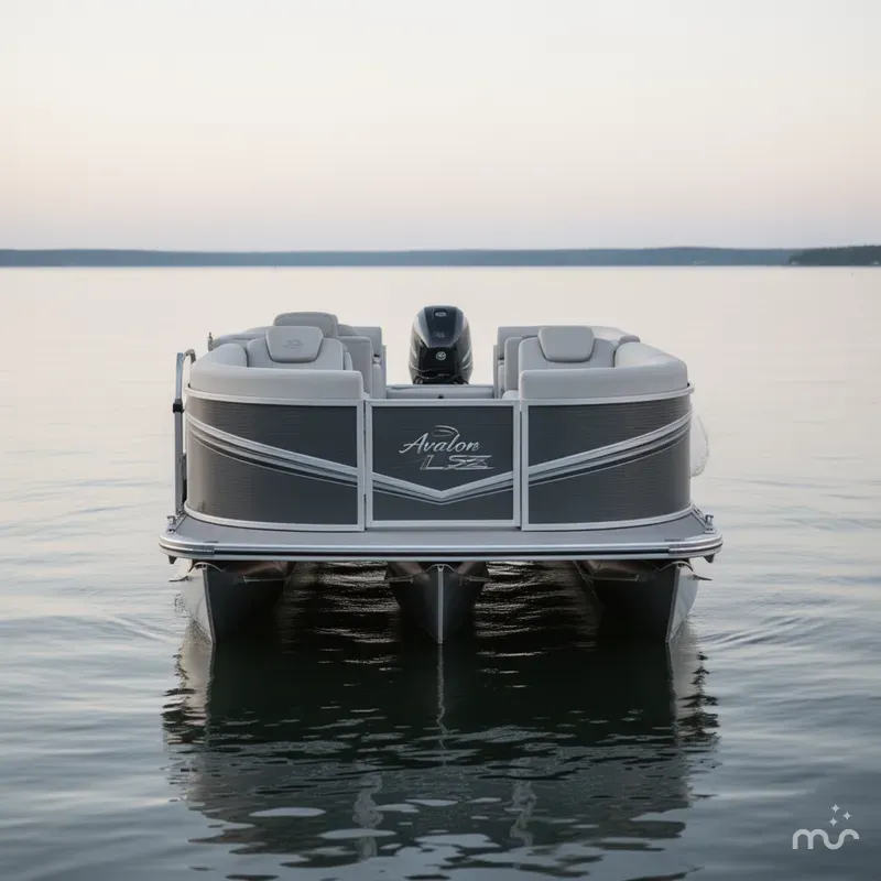 Slide: The Image of Avalon LSZ 23' Quad Lounge Triple-Toon 2026 - 1