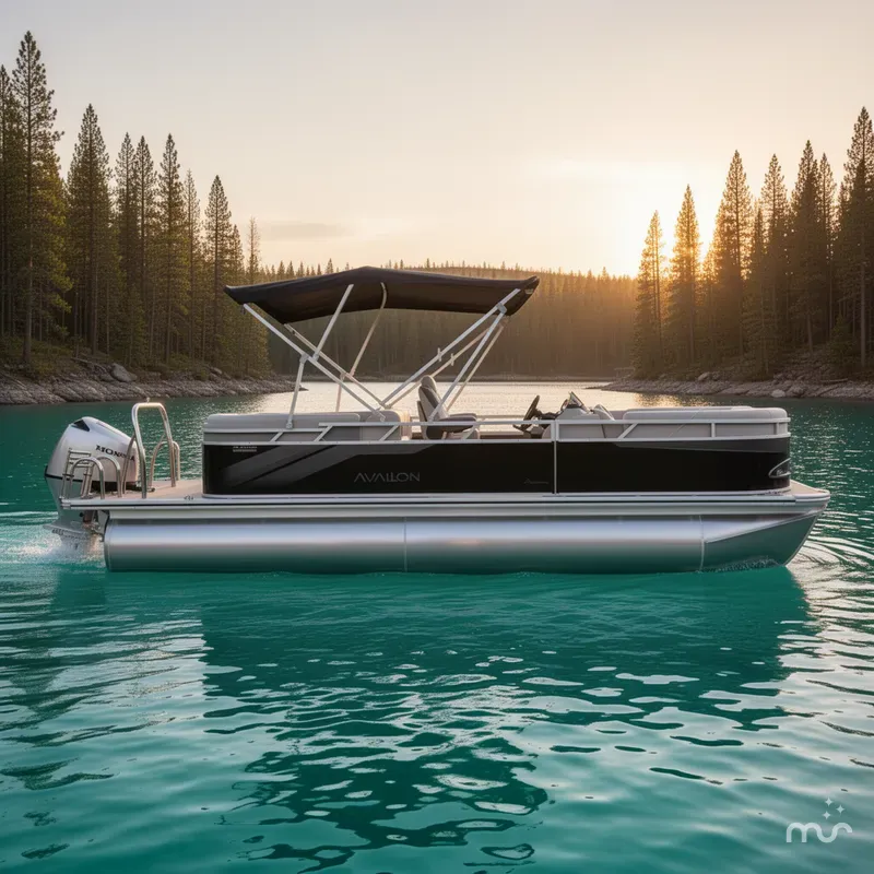 Slide: The Image of Avalon Venture 21' Quad Lounge 2026 - 2
