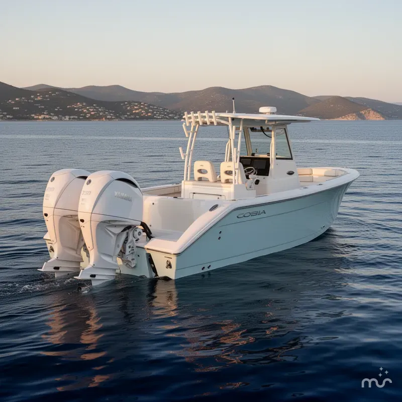 Slide: The Image of Cobia 320 Center Console 2026 - 3
