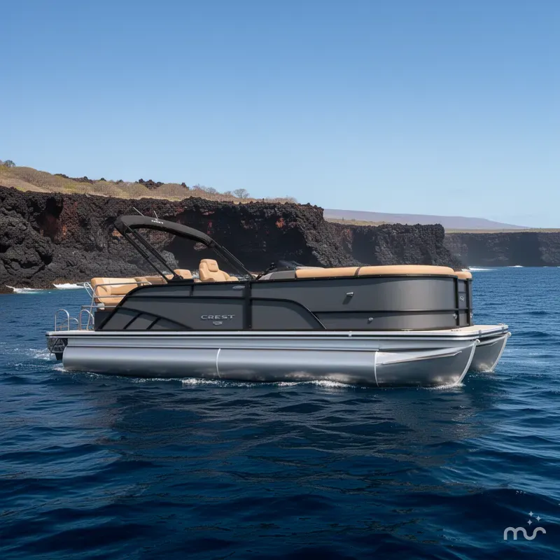 Slide: The Image of Crest Conquest 230 SLRC Tritoon 2026 - 4
