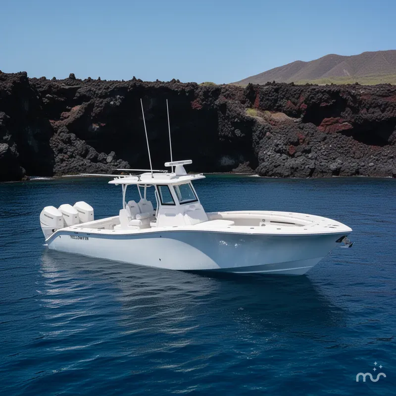 Slide: The Image of Yellowfin 36 Offshore 2026 - 2