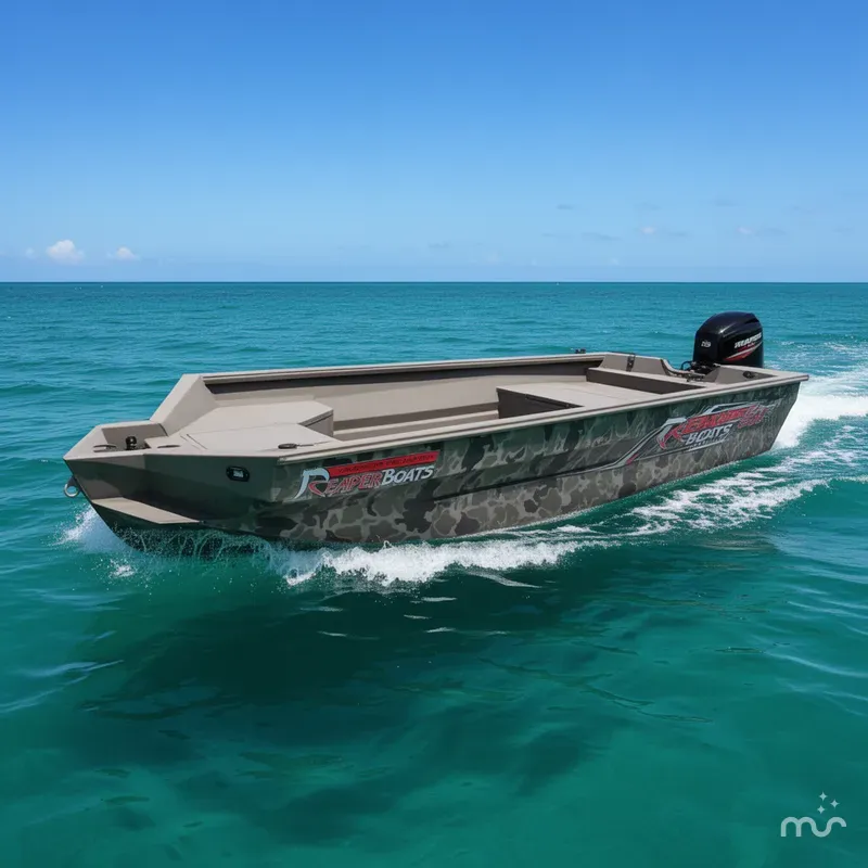 Slide: The Image of Reaper Boats 553 STEP TRANSOM 2026 - 1