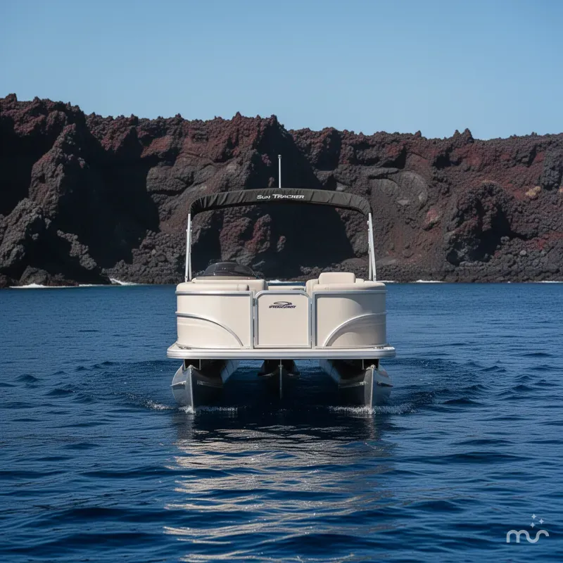 Slide: The Image of Sun Tracker Party Barge 22 XP3 2026 - 3